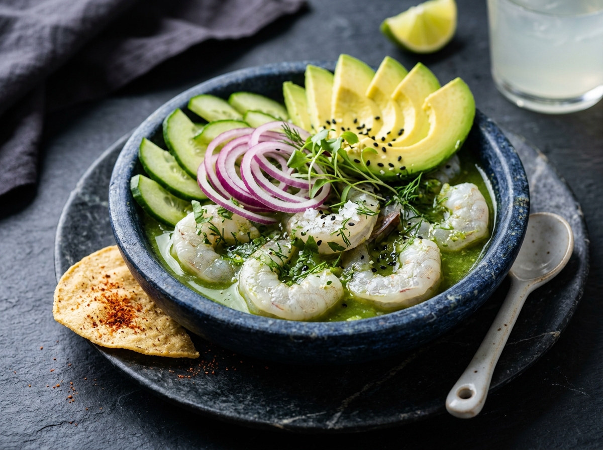 Aguachile Verde de Camarón